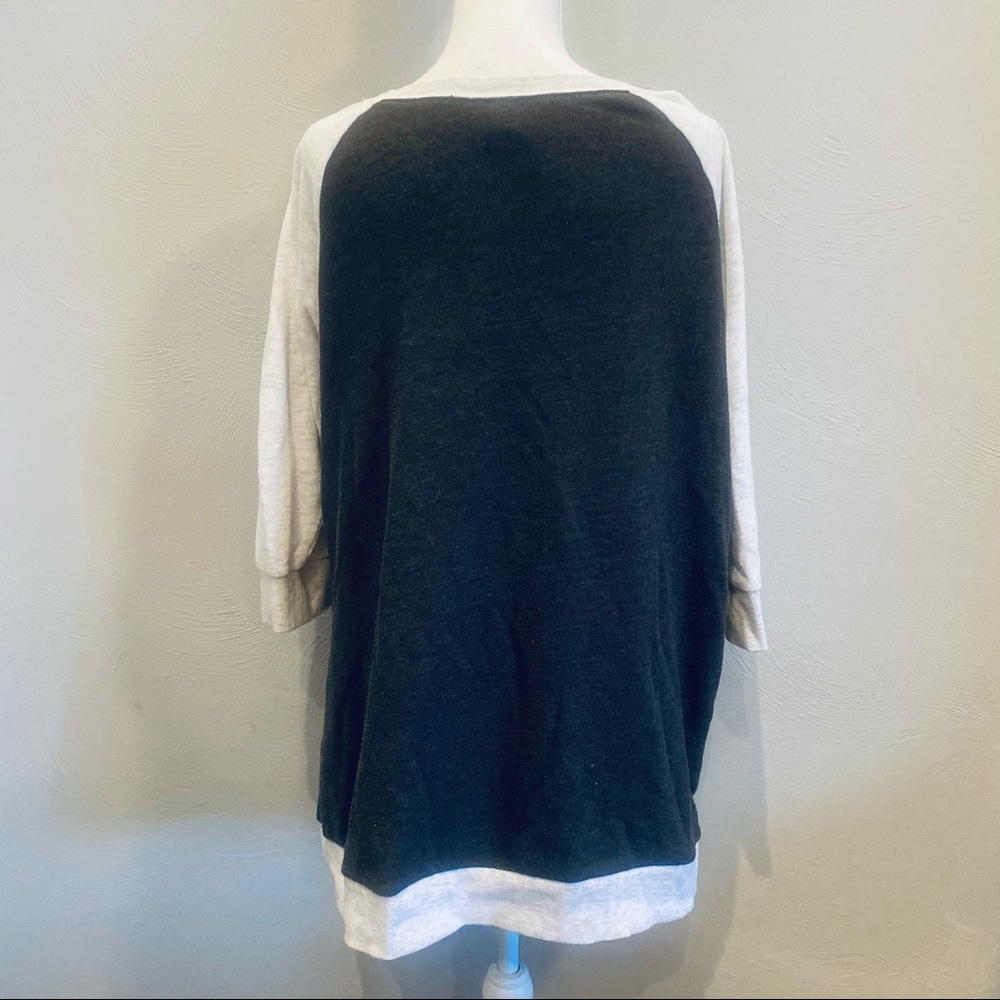 Torrid Zipper Side Raglan Sweatshirt - Picture 5 of 12